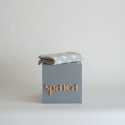 Light Grey Personalised Gift Box