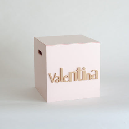 Pale Pink Toy Box