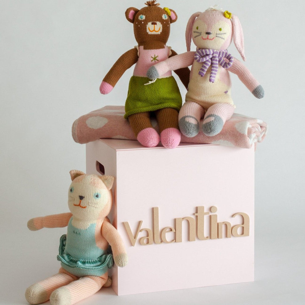 Pale Pink Toy Box Jack and Jill Boxes