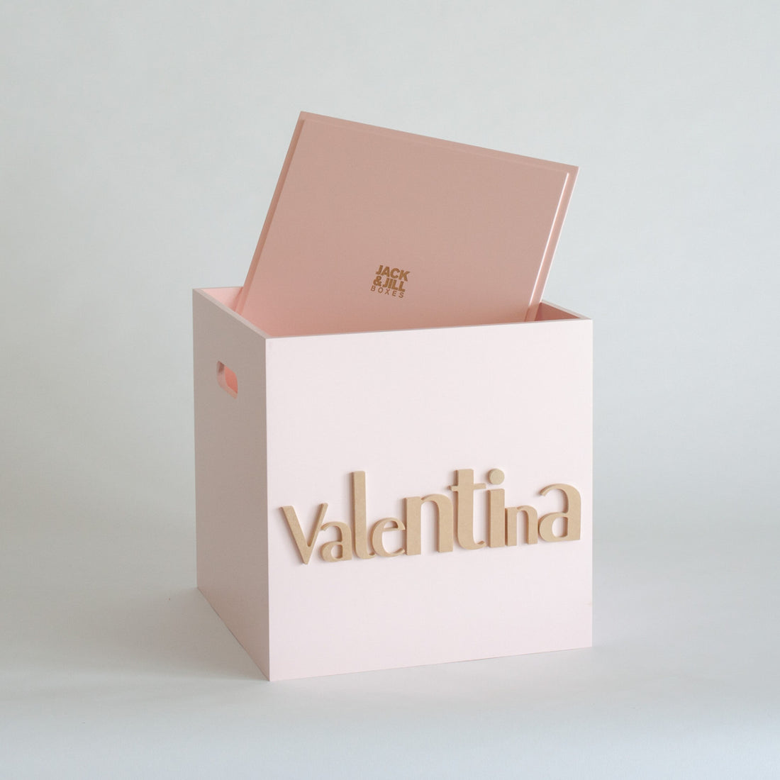 Pale Pink Toy Box Jack and Jill Boxes