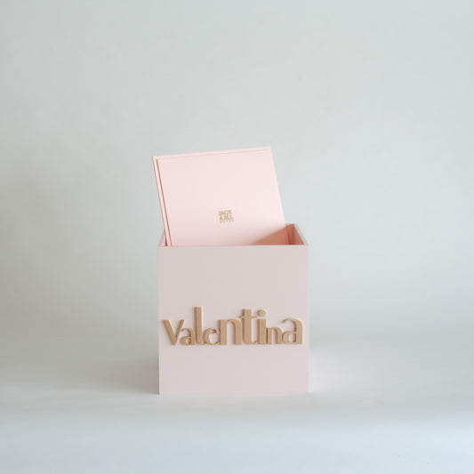 Pale Pink Personalised Gift Box