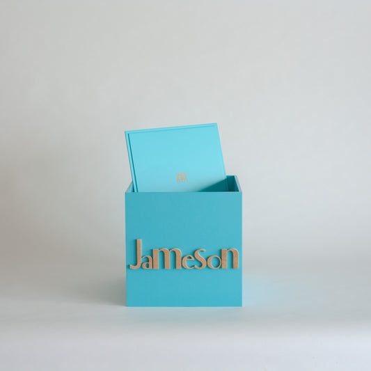 Teal Personalised Gift Box