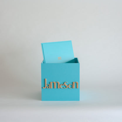 Teal Personalised Gift Box