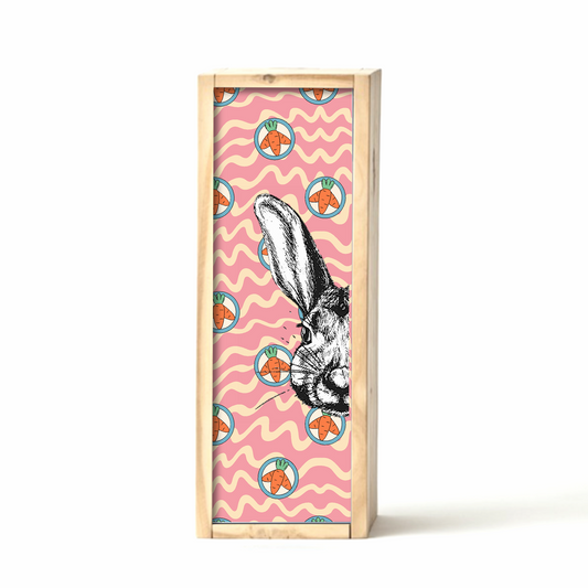 Pink Carrot Easter Egg Box
