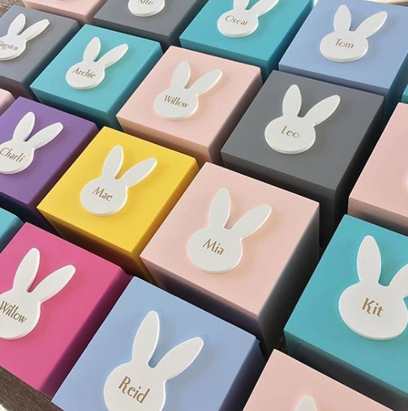 Pale Blue Bunny Box – Jack and Jill Boxes