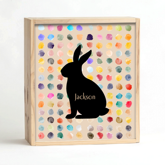 Black Polka Keepsake Box