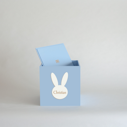 Pale Blue Bunny Box