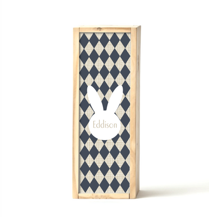 Charcoal Bunny Keepsake Box