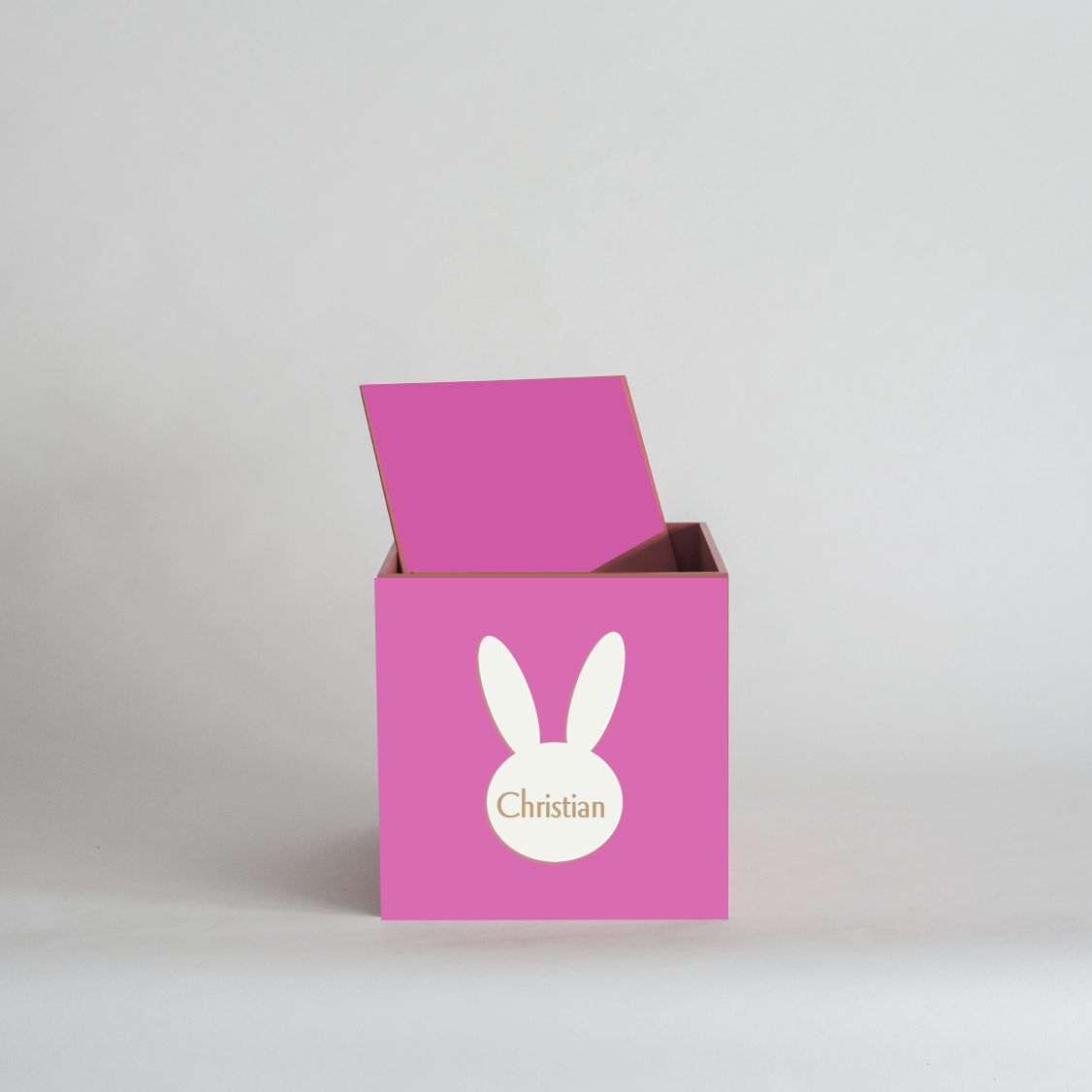 Fuchsia Bunny Box