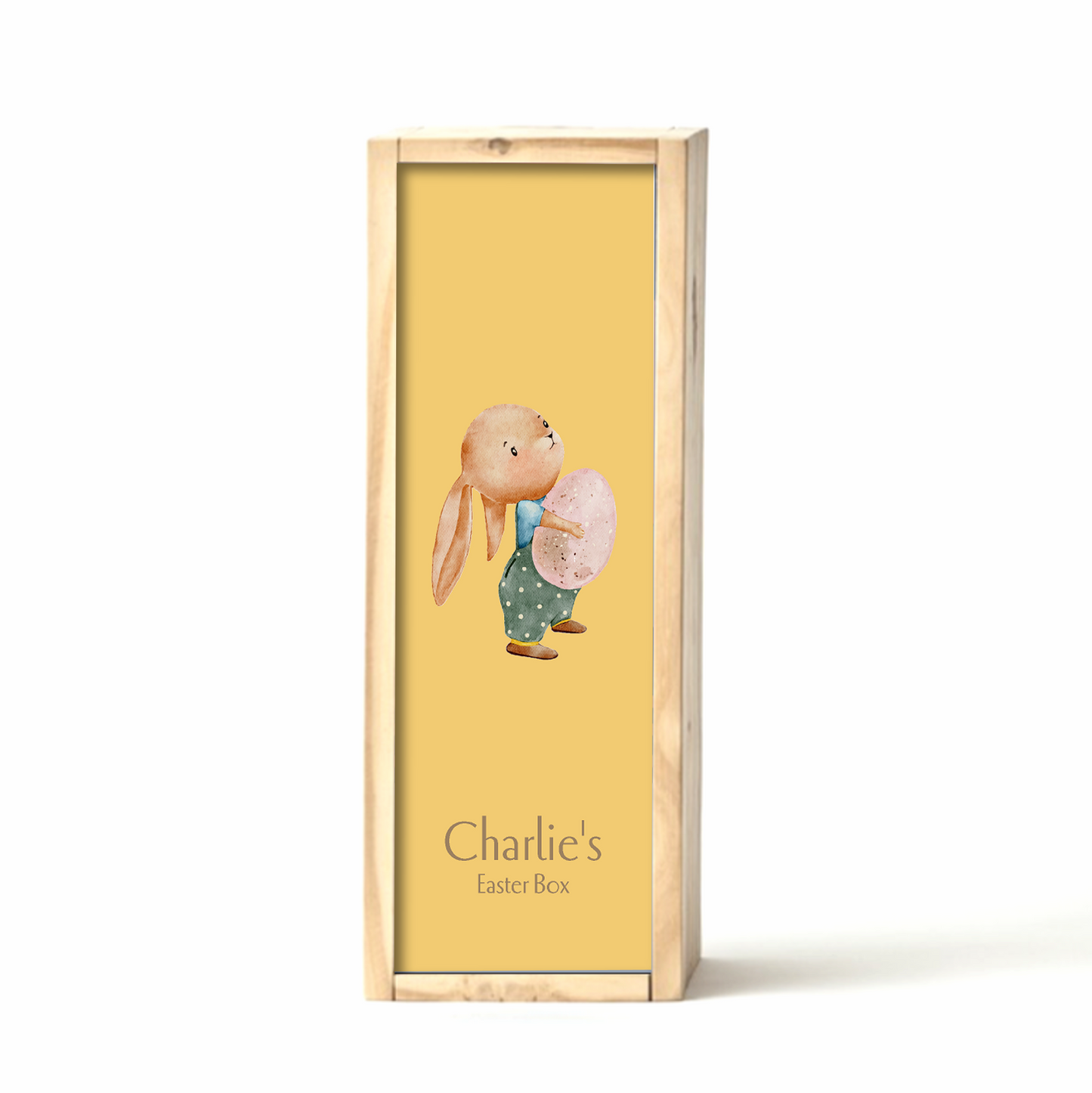 Mustard Easter Egg Box Classic