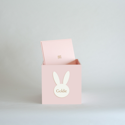 Pale Pink Bunny Box