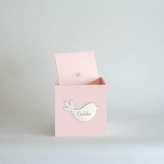 Pale Pink Christmas Box