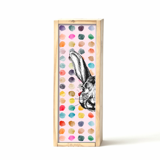 Pink Easter Egg Box Polkadot