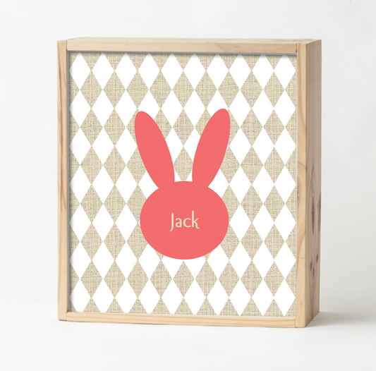 Red Bunny Keepsake Box