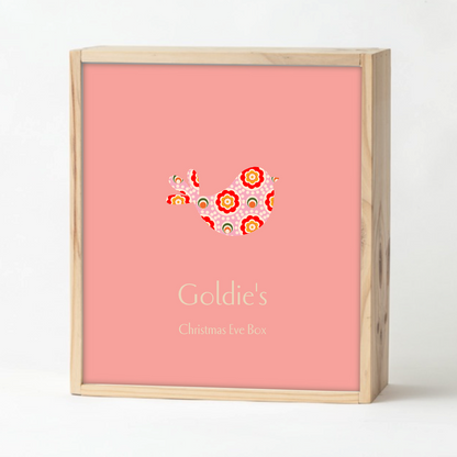 Salmon Christmas Keepsake Box