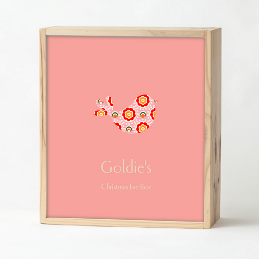 Salmon Christmas Keepsake Box