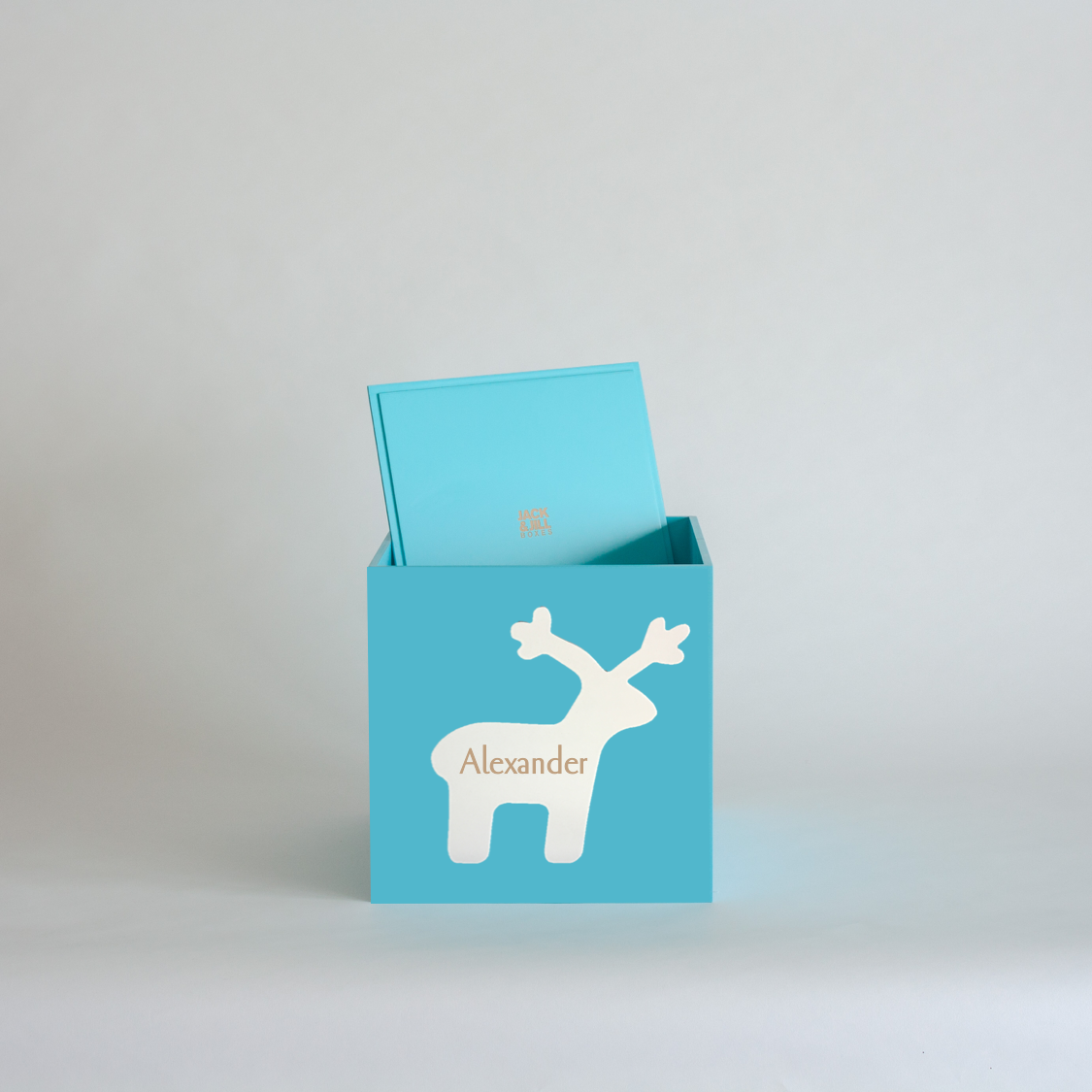 Teal Christmas Box